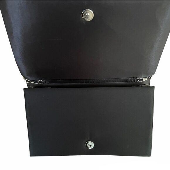 Vintage Laila the Essence of Norway Metal Mesh Satin Evening Bag - Picture 4 of 7